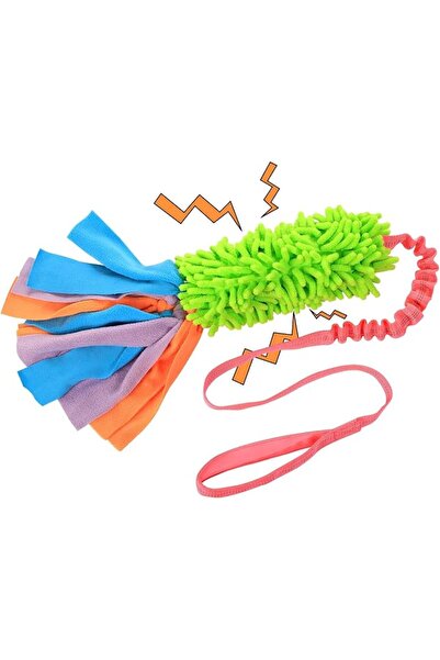 schitec Tug Toy for Dogs, Bungee Tug of War Rope Toys with Squeaky Sound, Exe...