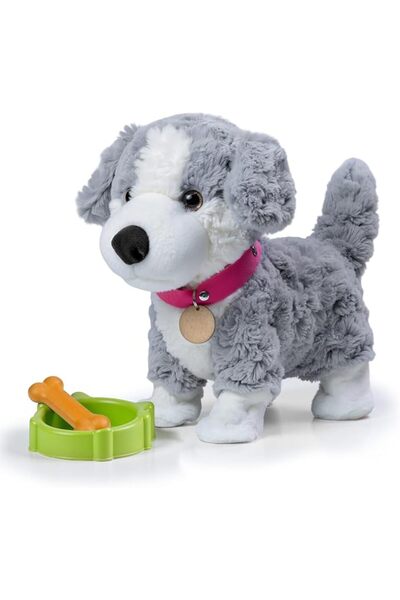 GENERAL Interactive Plush Toy Dogs for Kids, Electronic Voice Control Dog, Wa...