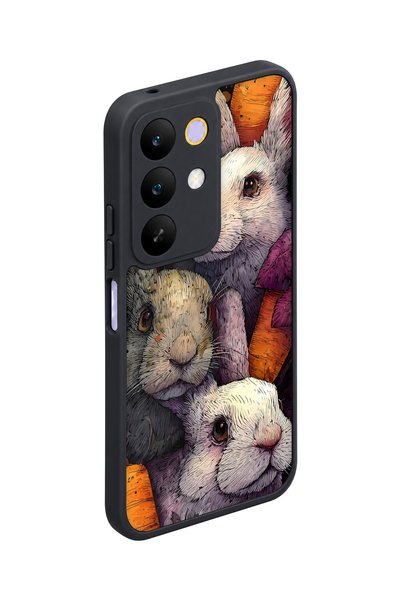 realme C85 5g Compatible Rabbit Patterned Camera Protected Shockproof Case