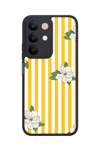 realme C85 5g Compatible Magnolia Patterned Camera Protected Shockproof Case