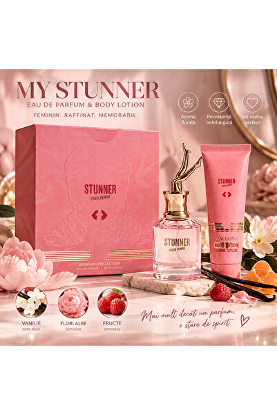 Lara MY STUNNER Γυναικείο Σετ Δώρου – Άρωμα Eau de Parfum + Λοσιόν Σώματος, λ...