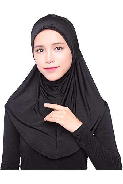 Alybrol Girls Kids 1 piece Amira Practical Hijab Headscarf Instant Scarf Cott...