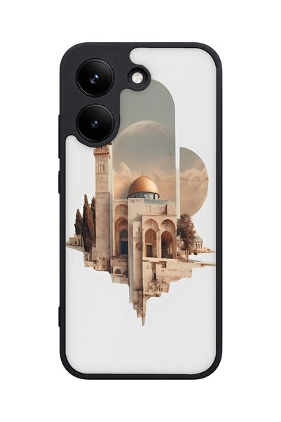 POCO X8 Pro Compatible Dome Patterned Camera Protected Shockproof Case