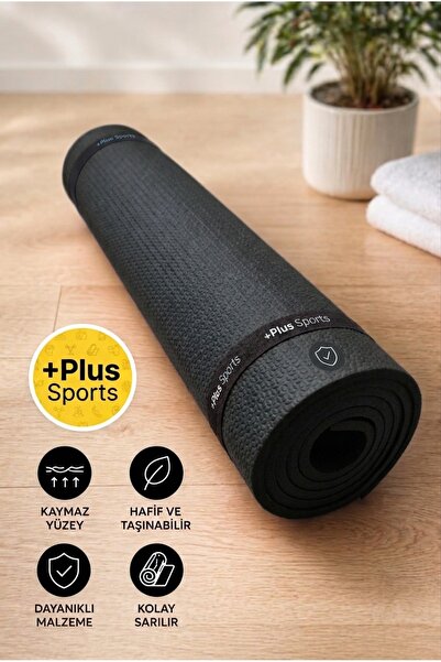 PLUSSPORT 7 mm Pilates Matı Yoga Matı Spor Minderi Yer Matı Egzersiz Minderi ...