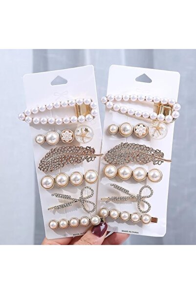 GENERAL 12Pcs Duckbill Metal Hair Clips by Tzowq, Non-Slip Hair Clips for Thi...