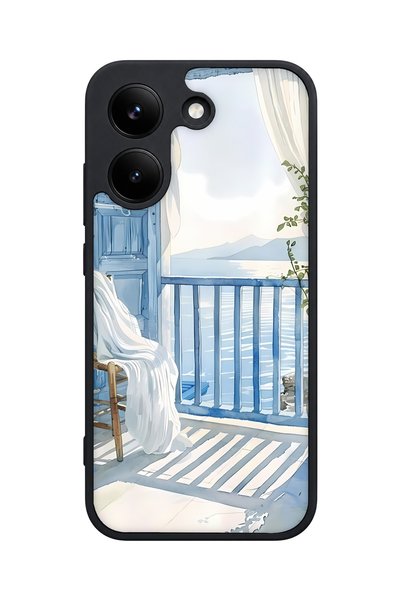 POCO X8 Pro Compatible Balcony Patterned Camera Protected Shockproof Case