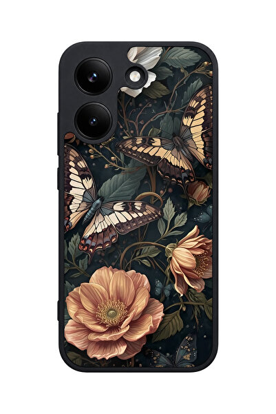 POCO X8 Pro Compatible Flora Patterned Camera Protected Shockproof Case