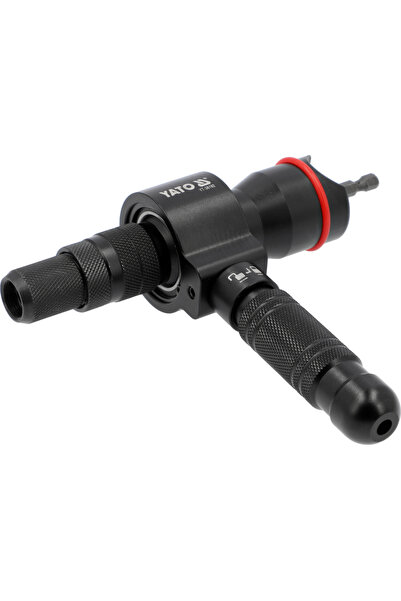 yato Adaptor cu tijă hexagonală de 1/4 inch pentru nituri de 2.4-6.4 mm și pi...