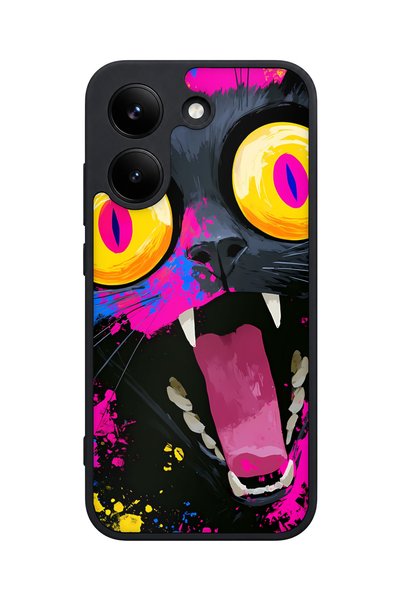 POCO X8 Pro Compatible Cat Eye Patterned Camera Protected Shockproof Case