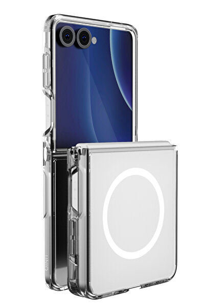 UNIQ Better By Design Galaxy Z Flip 8 Kılıf LifePro Xtreme Köşe Koruma ve Leke Tutmama Teknolojisi Magsafe Koruyucu Kapak
