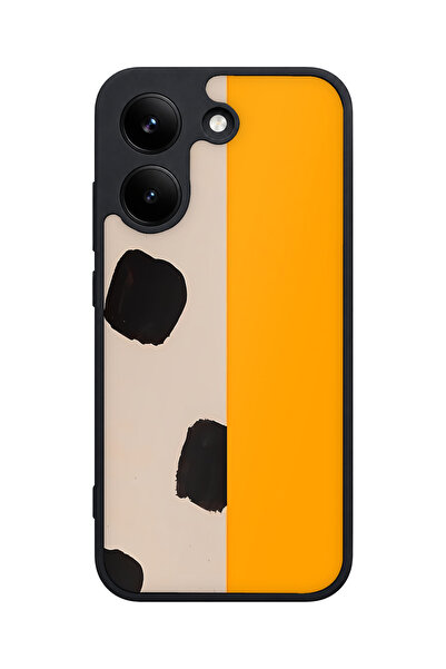 POCO X8 Pro Compatible Brush Patterned Camera Protected Shockproof Case