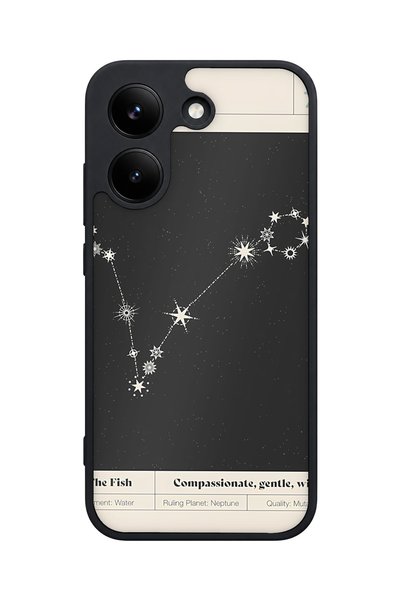 POCO حافظة مقاومة للصدمات متوافقة مع X8 Pro بنمط سمكة وحماية للكاميرا