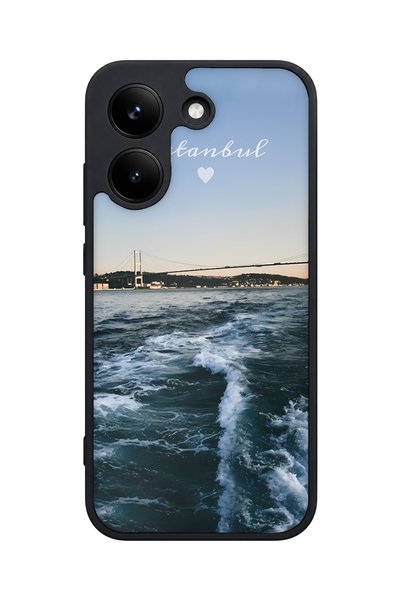POCO X8 Pro Compatible Istanbul Patterned Camera Protected Shockproof Case