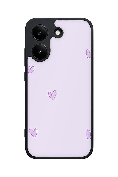 POCO X8 Pro Compatible Lilac Patterned Camera Protected Shockproof Case