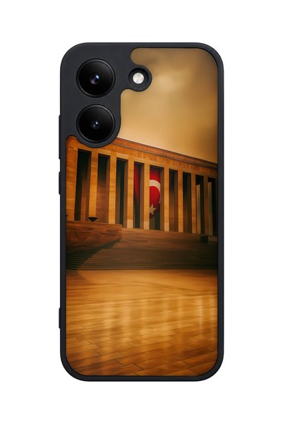POCO X8 Pro Compatible Memorial Pattern Camera Protected Shockproof Case