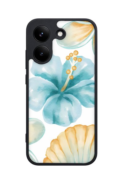 POCO X8 Pro Compatible Watercolor Pattern Camera Protected Shockproof Case