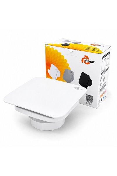 Go İthalat PLASTİK ASPİRATÖR 150 BEYAZ BANYO TUVALET HAVALANDIRMA ASPİRATÖRÜ 20W 2800RPM 320M3/H EBT-150SB (567