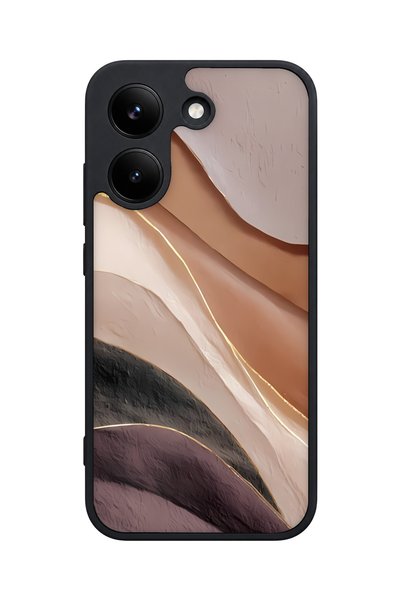 POCO X8 Pro Compatible Layer Patterned Camera Protected Shockproof Case