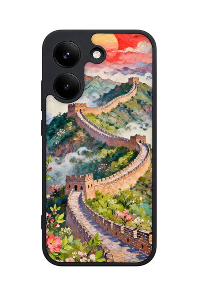 POCO X8 Pro Compatible Sedd Patterned Camera Protected Shockproof Case