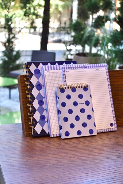 Paper Lab Studio Berry Blue Defter Seti
