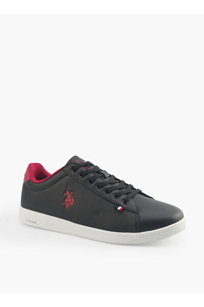 U.S. Polo Assn. Men Logo Print Lace-Up Ankle Sneakers