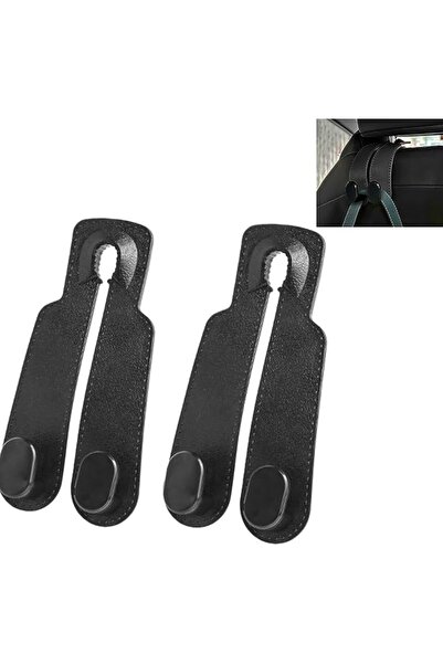 GENERAL 2*Pack Car Headrest Hooks, Double Organizer – Space-Saving Purse Hang...