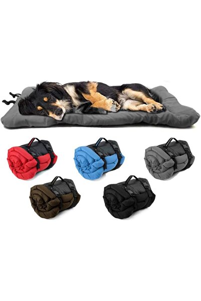 GENERAL Outdoor Dog Bed, 35”x24“ Portable Camping Travel Dog Bed, Soft, Comfo...
