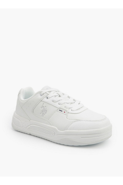 U.S. Polo Assn. حذاء رياضي نسائي برباط حتى الكاحل