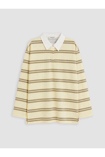 LC Waikiki Kadın karisik Polo Yaka Sweatshirt
