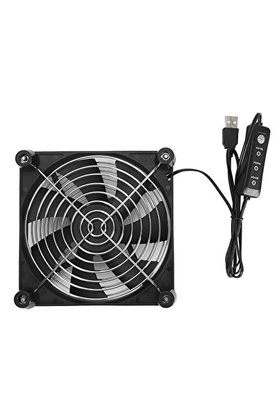 GENERAL 140mm Fan for Computer Case, 2800Rpm Cooling Fan, 3 Speed/ 5V USB Pow...