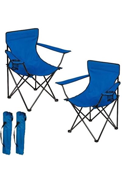 ECVV ® (2 Pcs) Portable Folding Beach Chair Multi-Purpose Camping Chair for A...