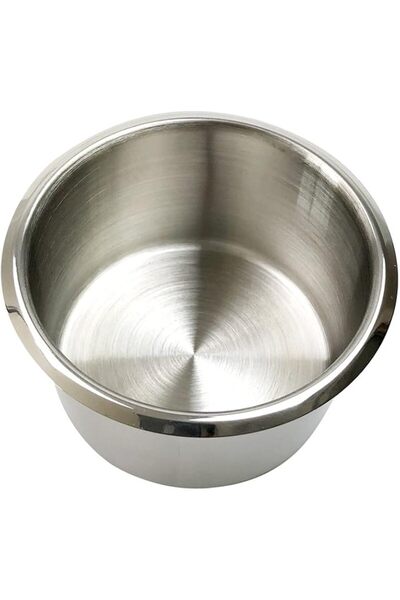 YHERB Game Table Cup Holder Insert - Stainless Steel Jumbo Drop-in Drink Cup ...