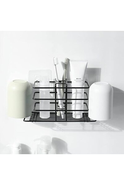 GENERAL Toothbrush Holder, Multifunctional Bathroom Accessories Storage Rack,...