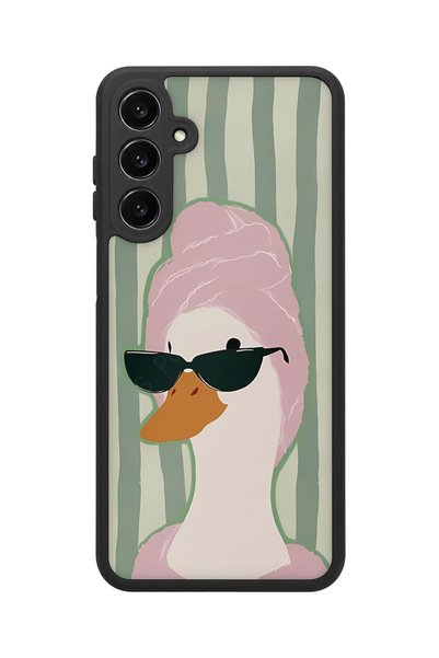 BGAKSESUAR Samsung Galaxy A16 Compatible Duck Pattern Shockproof Case with Ca...
