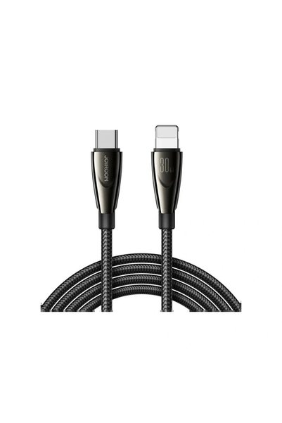 Joyroom Cablu de Date și Încărcare, USB-C la Lightning, PD30W, QC3.0, LED, 1....