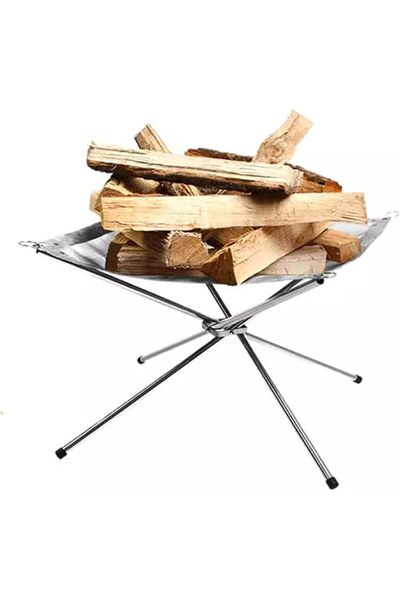 West Biking Biki Outdoor Portable Stainless Steel Mesh Fire Pits Burner for W...