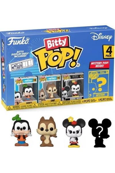 Funko Μπίτι ΠΟΠ! Ντίσνεϋ Γκούφι 4άδα |   Μίνι Φιγούρες Βινυλίου