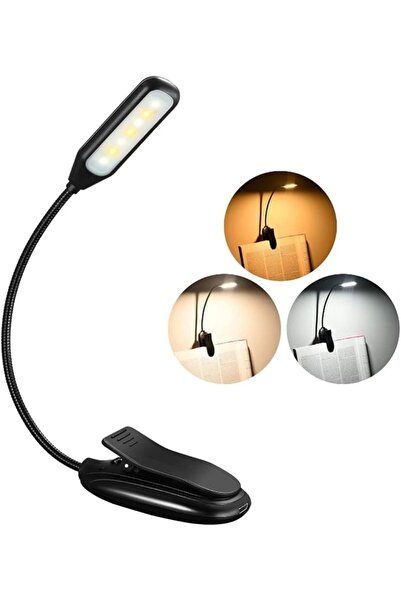 Arabest Reading Light with Clip, Book Light for Reading in Bed, 3 Colors, 9 B...