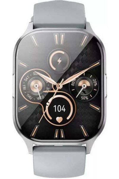 Xo Ceas SmartWatch, Amoled, BT 5.3, 260mAh, Star Mist, Square Sport - Gri