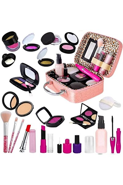 ANYUAN Kids Girls Makeup Kit,Washable Makeup Toys ,Makeup Toys Tote Bag for T...