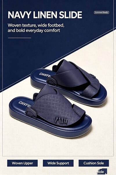 Amity Footwear KSA شباشب رجالية عملية بتصميم فريد | تطريز يدوي فاخر، جلد ، نع...