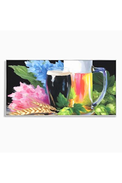 Luxcanva Tablou Canvas Elixir de Vara 100x50 cm cu Rama Argintiu Elixir de Va...