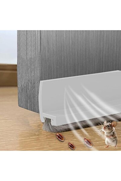 GENERAL Door Draft Stopper with velvet Brush, 39.2" L Self Adhesive Door Swee...