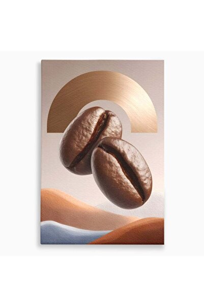 Luxcanva Tablou Canvas Duo Espresso 40x60 cm pe Sasiu Lemn Duo Espresso Matin...