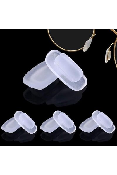 Yelajoy Replacement Nose Pads for Glasses, Silicone Anti-Slip Universal Fit, ...