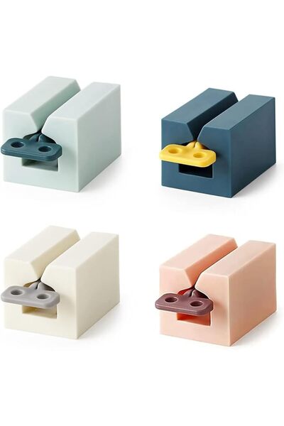 ALMEKAQUZ Toothpaste Squeezer, 4Pcs Rolling Tube Toothpaste Squeezer Toothpas...