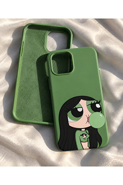 CaseKİdükkan Powerpuff Girls Karakter Desenli iPhone 13/14 premium lansman Kılıf