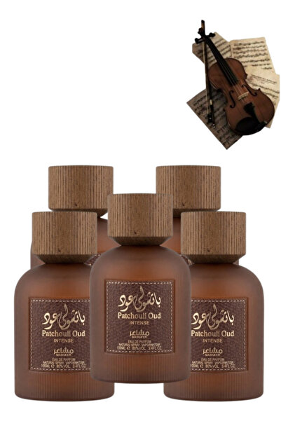 MASHAER 5 Pieces Patchouli Oudh Intense Perfume 100ML