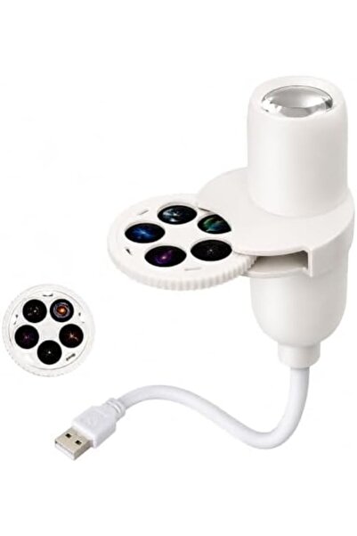 TERRIFI 15-Scene HD Star Projector Night Light, USB Plug and Play Galaxy Proj...