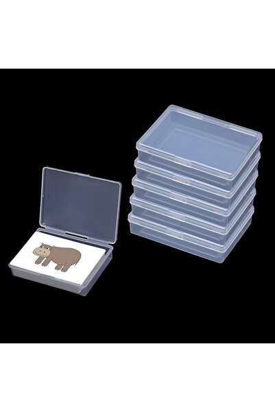 EXCEFORE Playing Card Deck Cases 6PCs Plastic Empty Playing Card Boxes Holder...